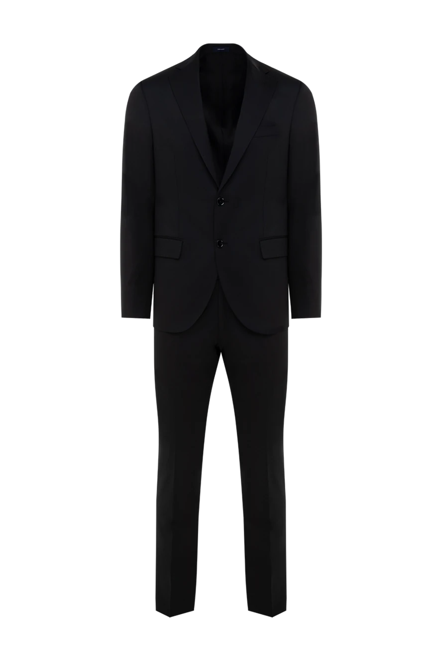 Sartoria Latorre man men's black wool suit buy with prices and photos 177828 - photo 1