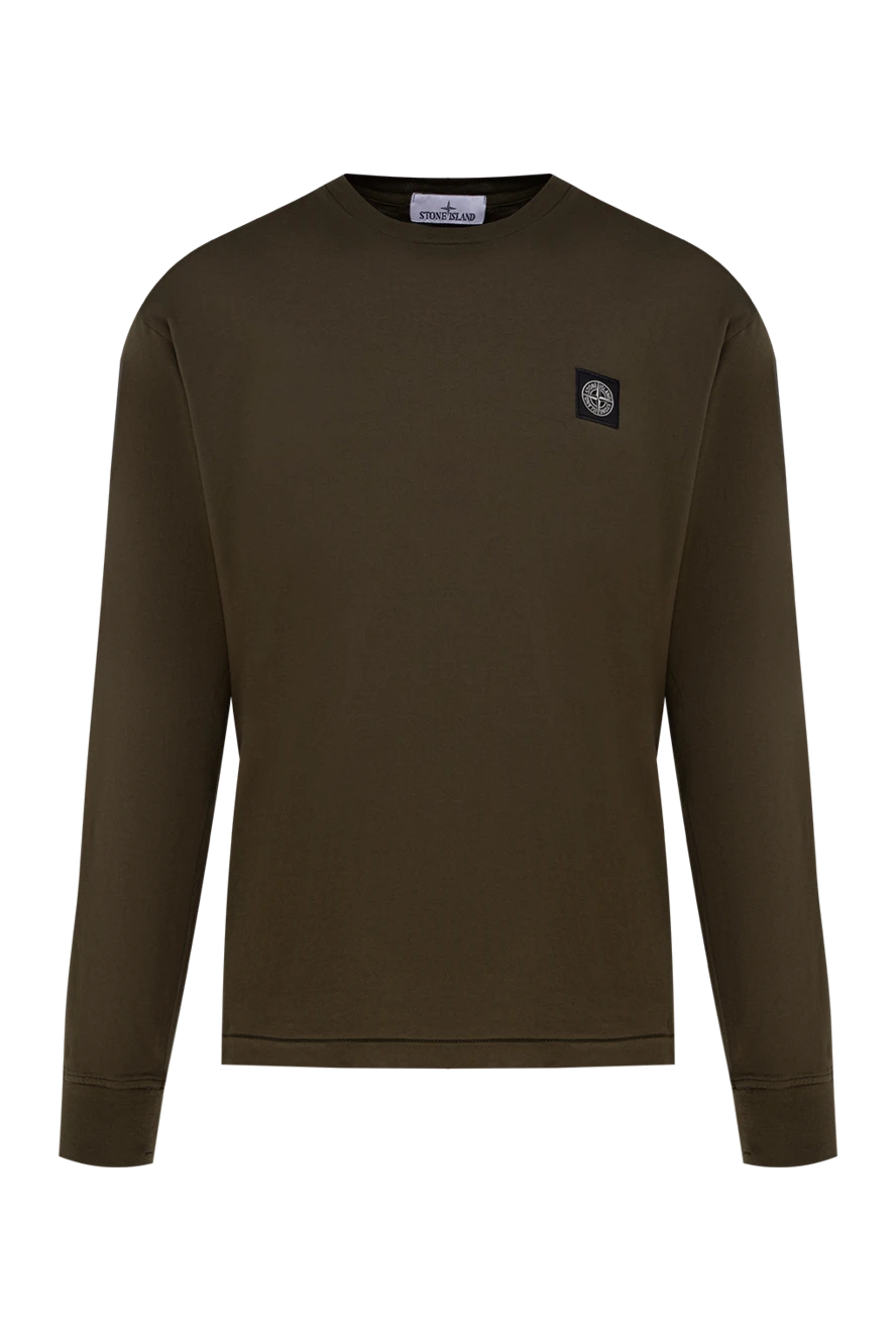 Stone Island man cotton sweatshirt for men, brown buy with prices and photos 177917