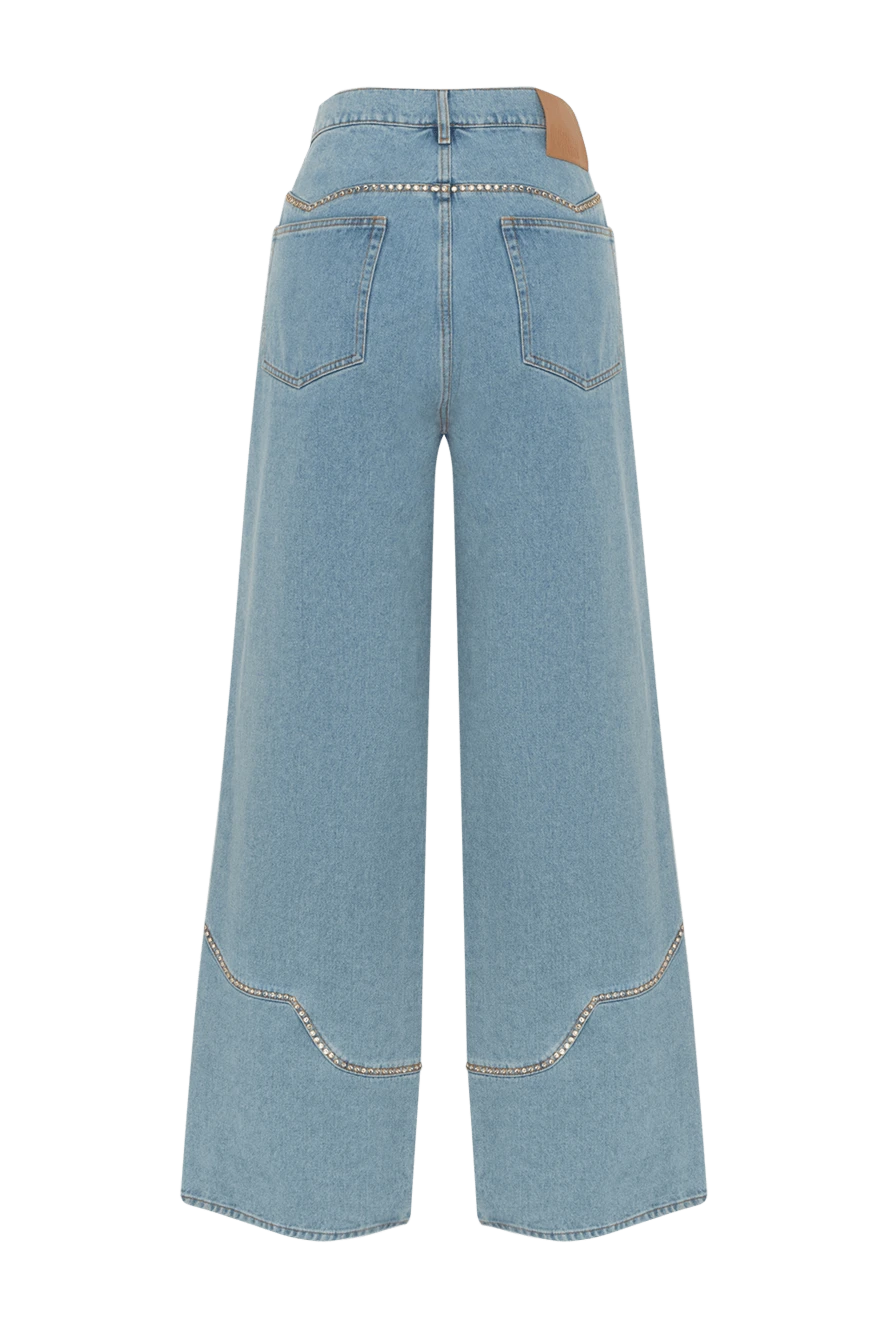 Giuseppe Di Morabito жіночі джинси з бавовни жіночі блакитні купити фото з цінами 177942