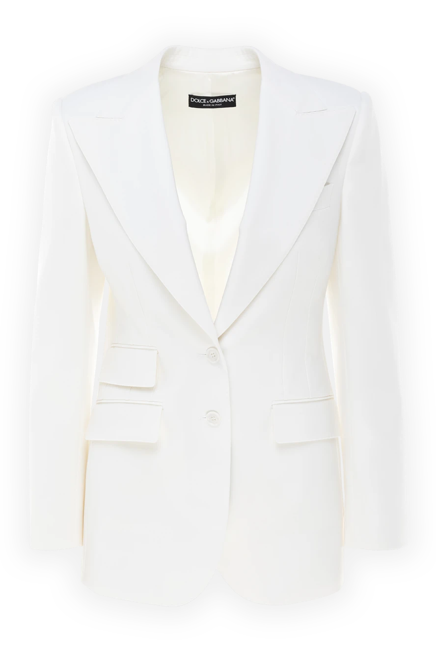 Dolce & Gabbana жіночі жакет жіночий білий купити фото з цінами 177953 - фото 1