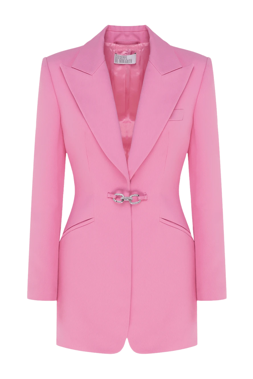 Giuseppe Di Morabito woman cotton and linen jacket for women pink buy with prices and photos 177973 - photo 1