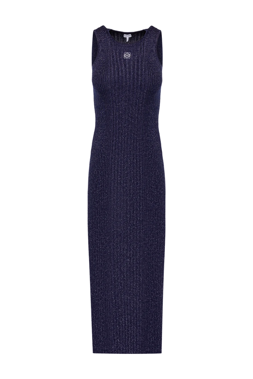 Loewe woman women's purple knitted dress buy with prices and photos 178033