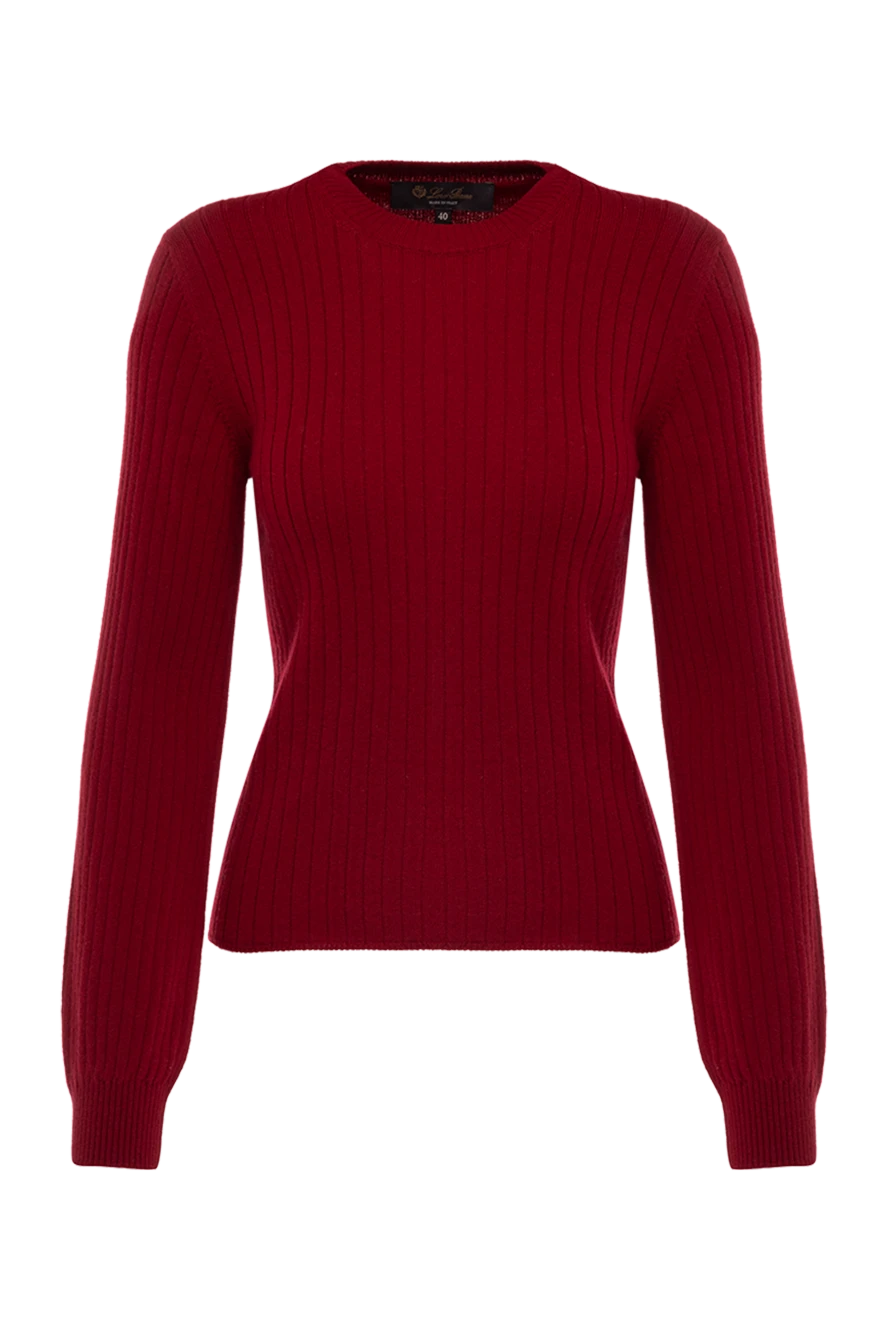 Loro Piana woman women's cashmere jumper, burgundy buy with prices and photos 178058