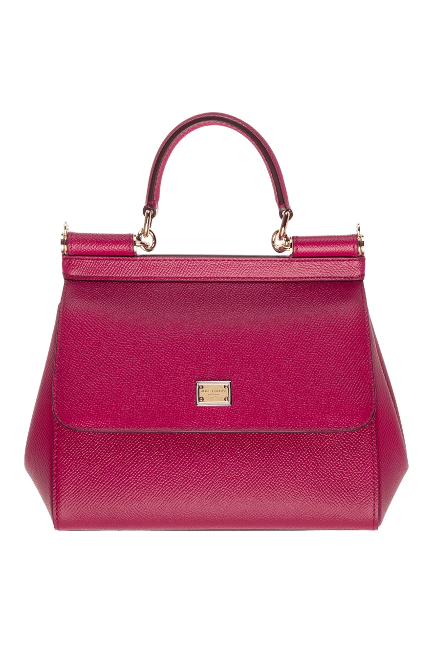 Dolce & Gabbana woman women's calfskin bag burgundy buy with prices and photos 178079