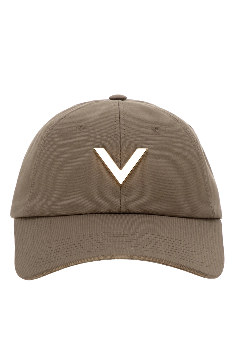 Valentino woman women's beige cotton and elastane cap buy with prices and photos 178099 - photo 1