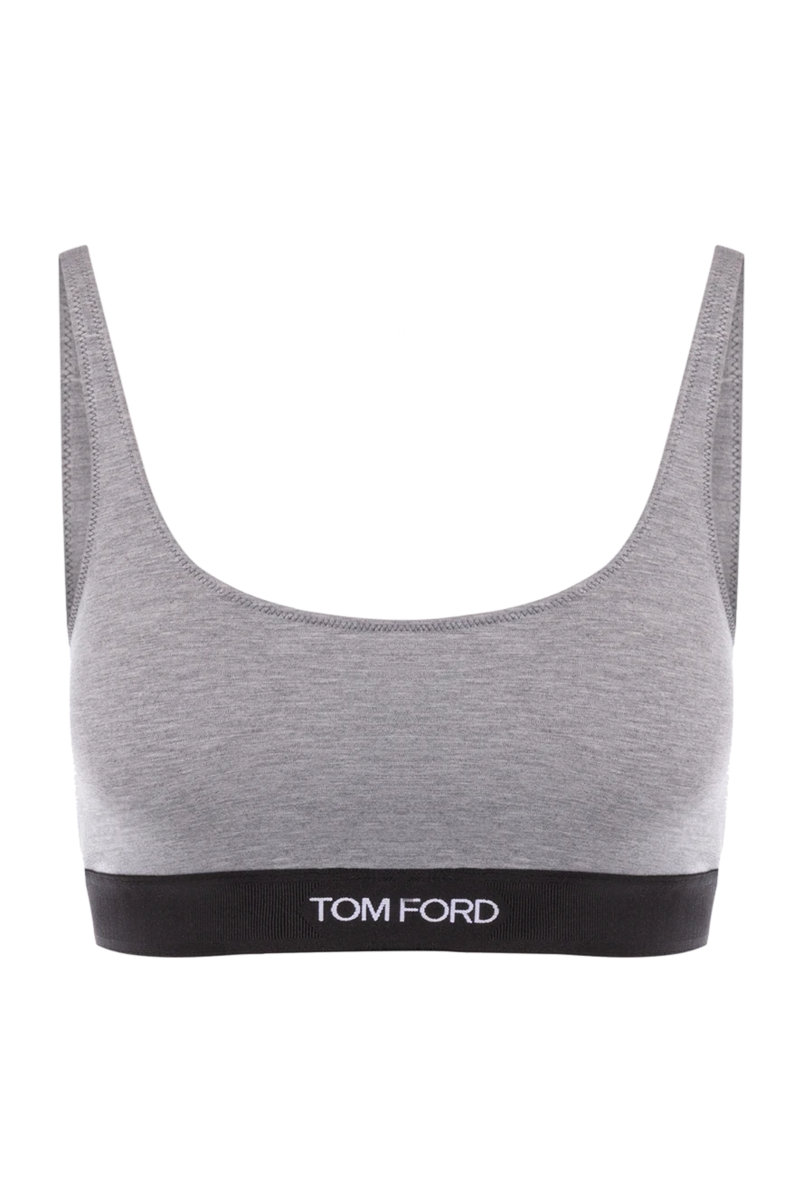 Tom Ford woman modal and elastane bra gray buy with prices and photos 178116