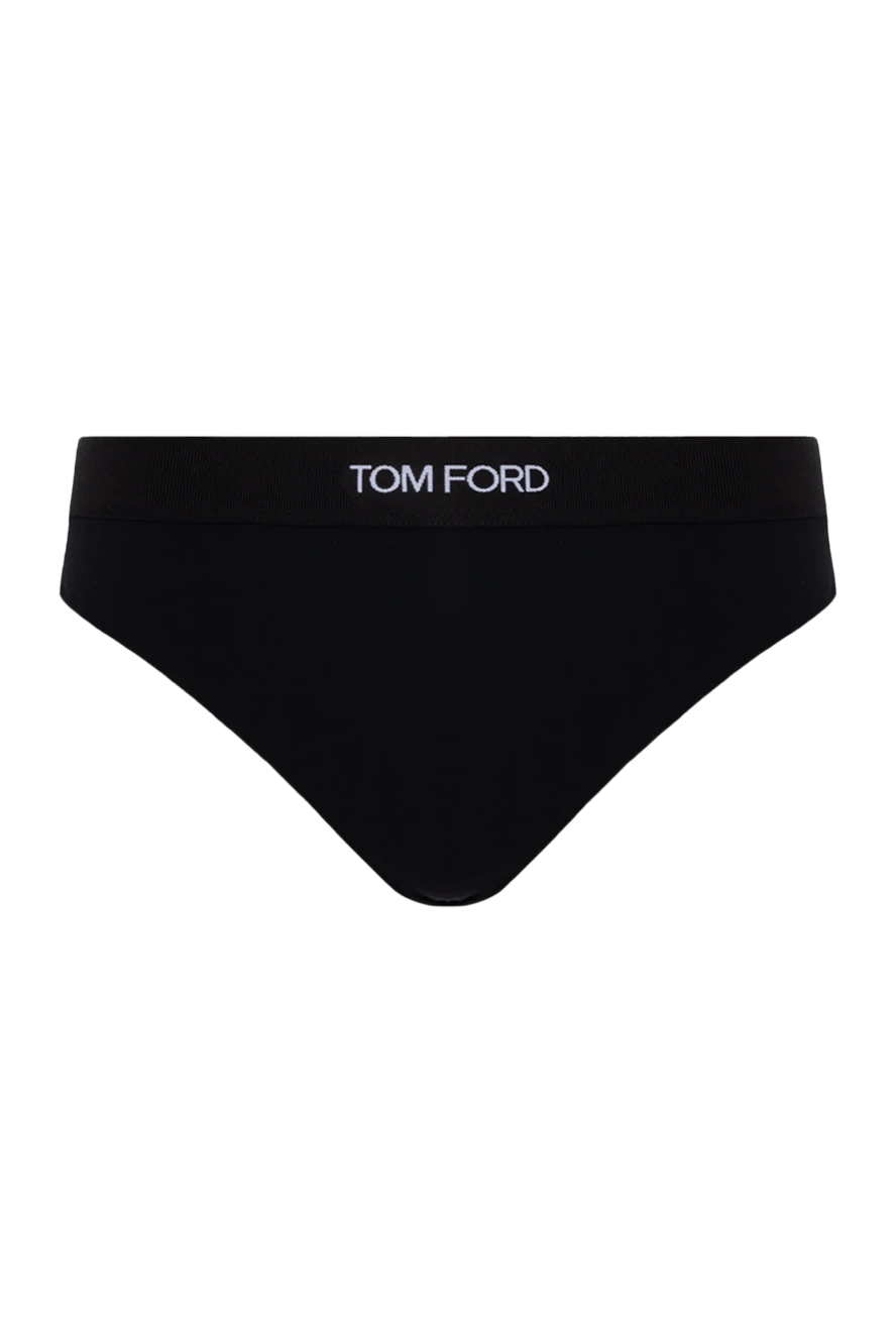 Tom Ford woman women's black modal and elastane panties buy with prices and photos 178120 - photo 1