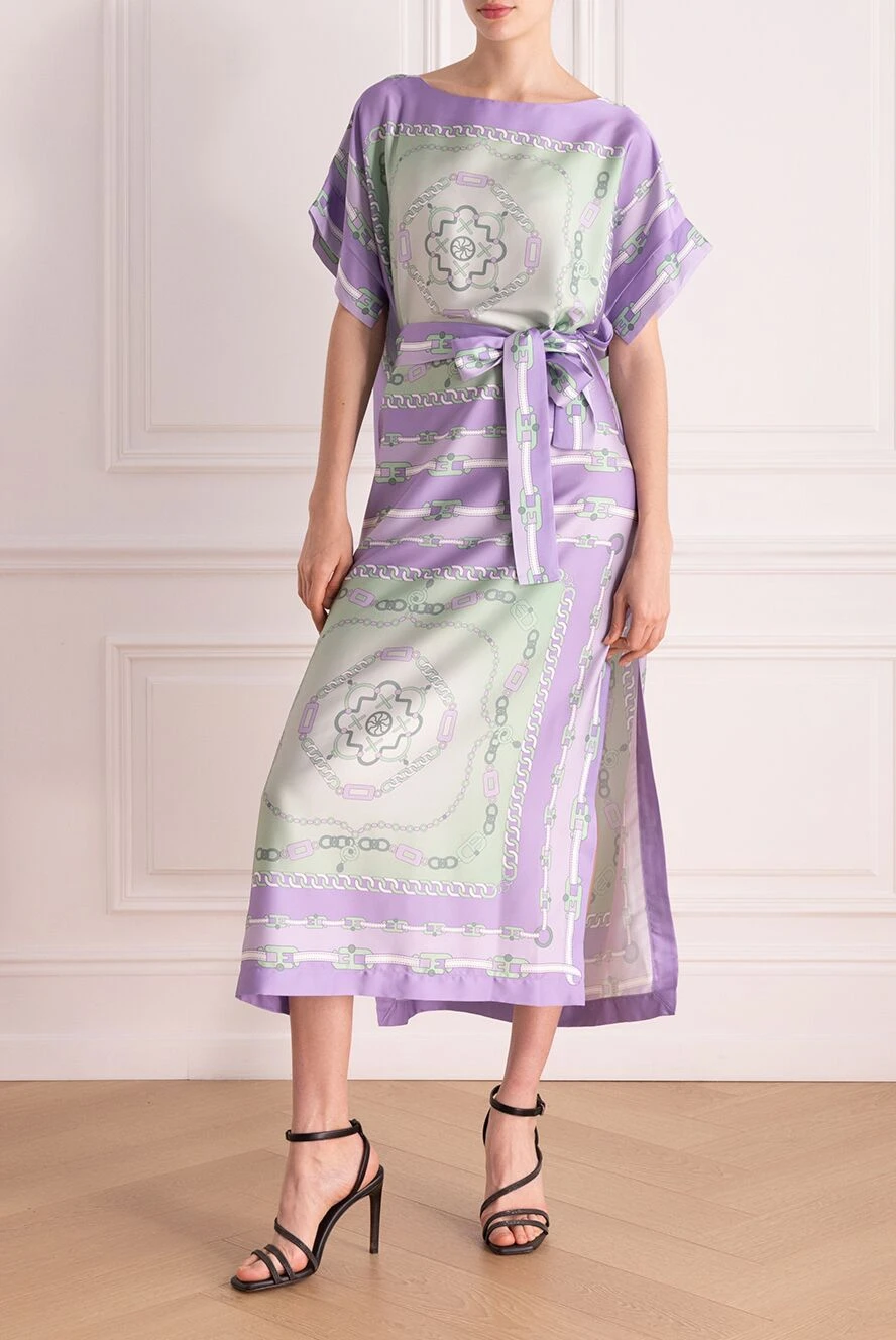 D.Exterior женские платье из полиэстера и эластана женское фиолетовое купить с ценами и фото 178129 - фото 2