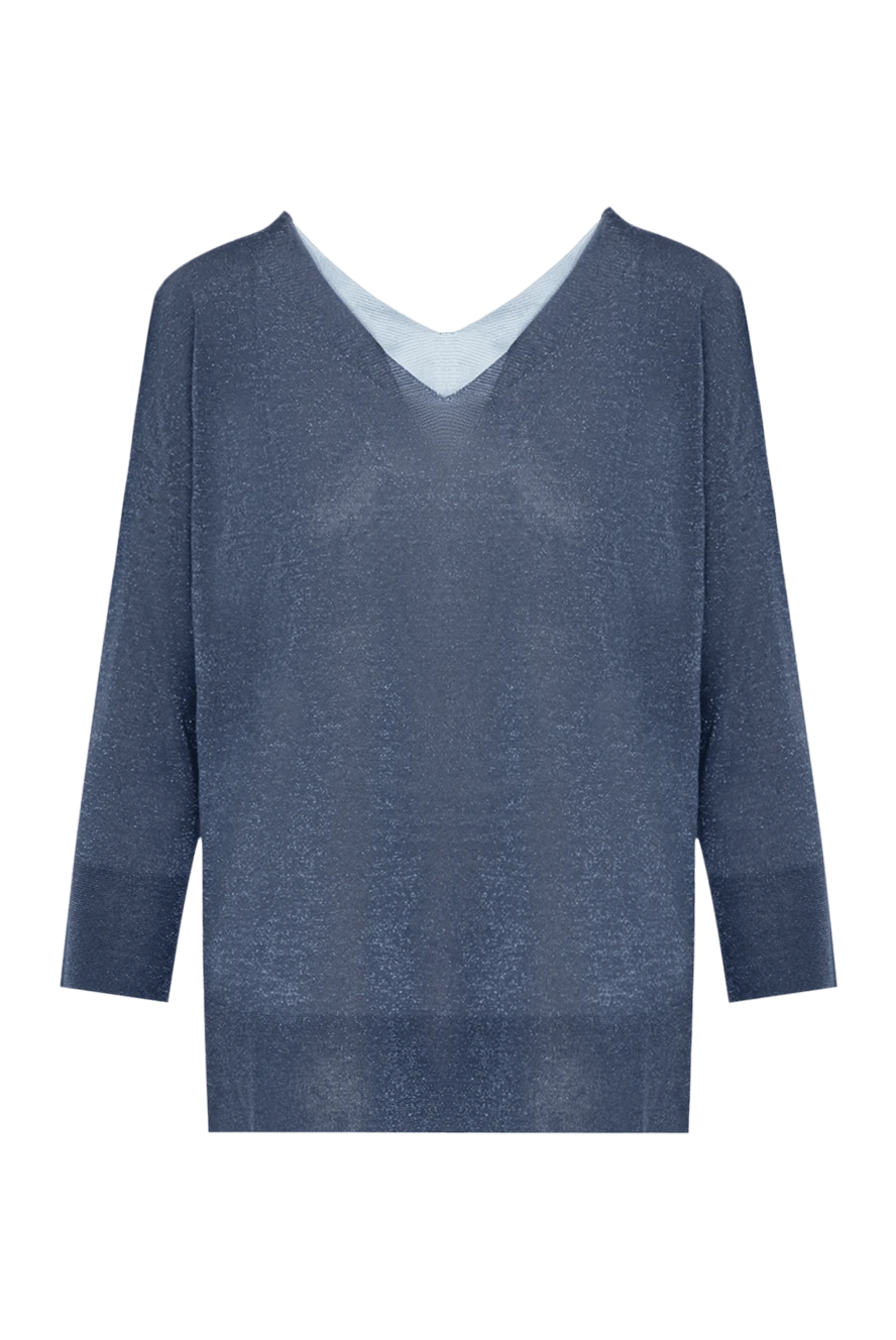 D.Exterior женские блуза из вискозы и полиэстера женская синяя купить с ценами и фото 178133
