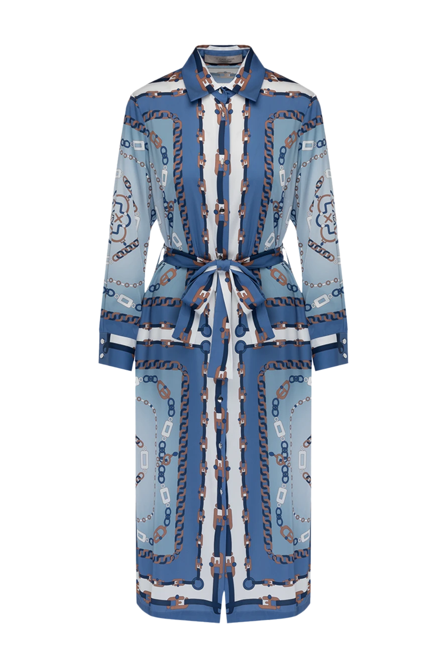 D.Exterior женские платье из полиэстера и эластана женское голубое купить с ценами и фото 178136 - фото 1