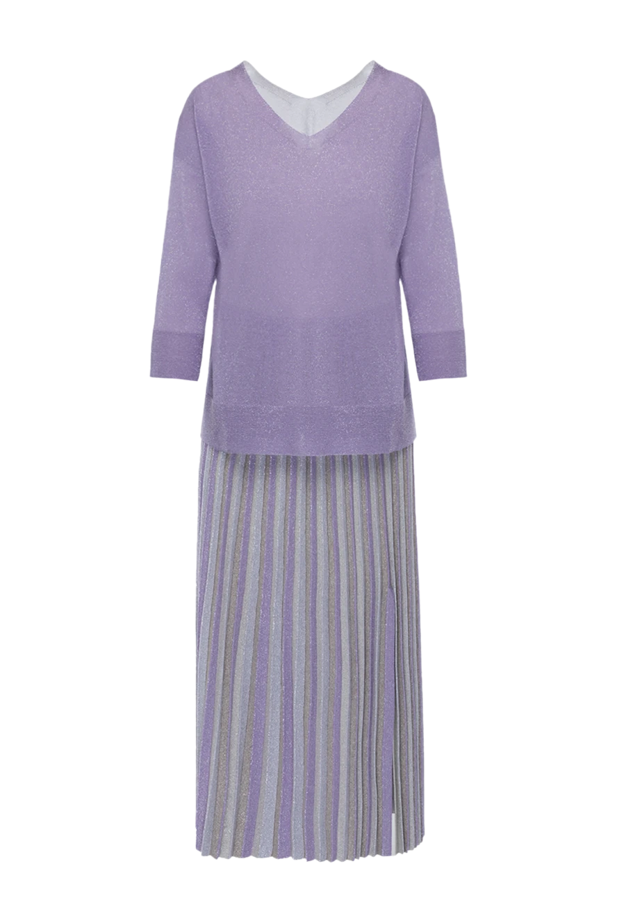 D.Exterior жіночі костюм зі спідницею з віскози та поліестеру жіночий фіолетовий купити фото з цінами 178146