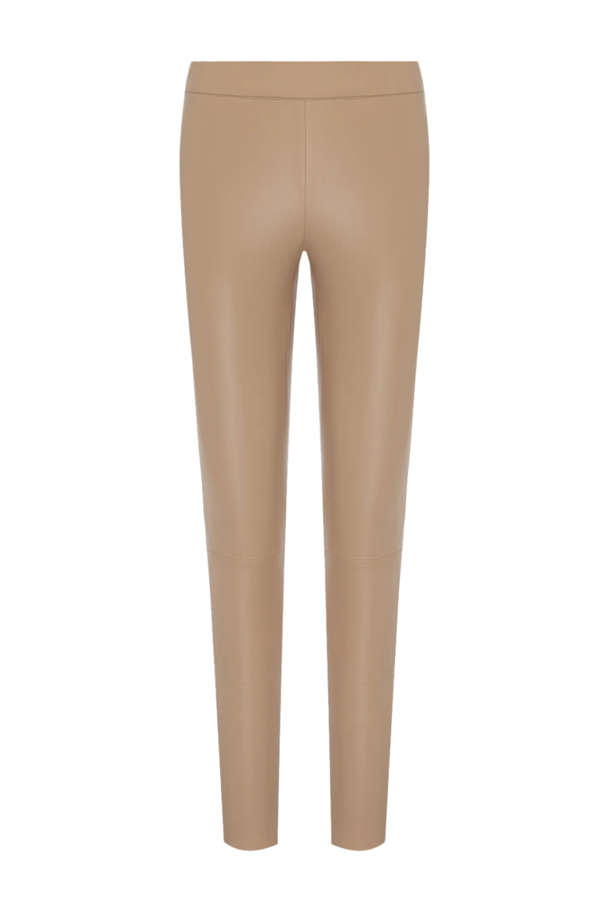 Max&Moi woman leggings made of genuine leather for women, beige buy with prices and photos 178149