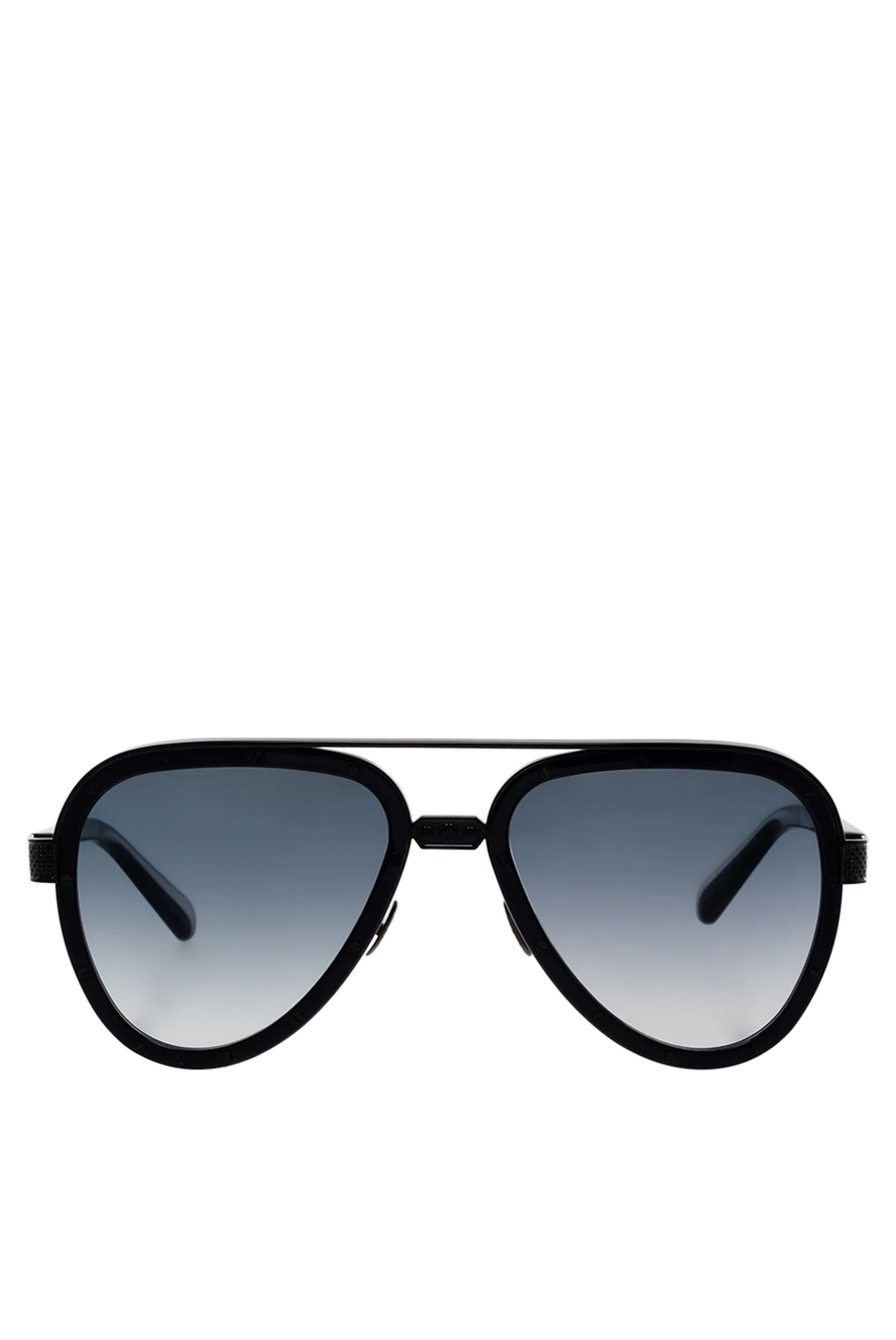 Stefano Ricci plastic sunglasses for sun protection blue for men 178202 - photo 1