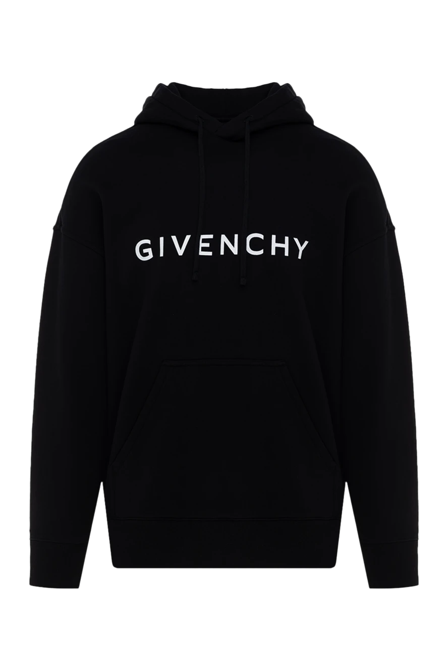 Givenchy man men's black cotton hoodie buy with prices and photos 178223
