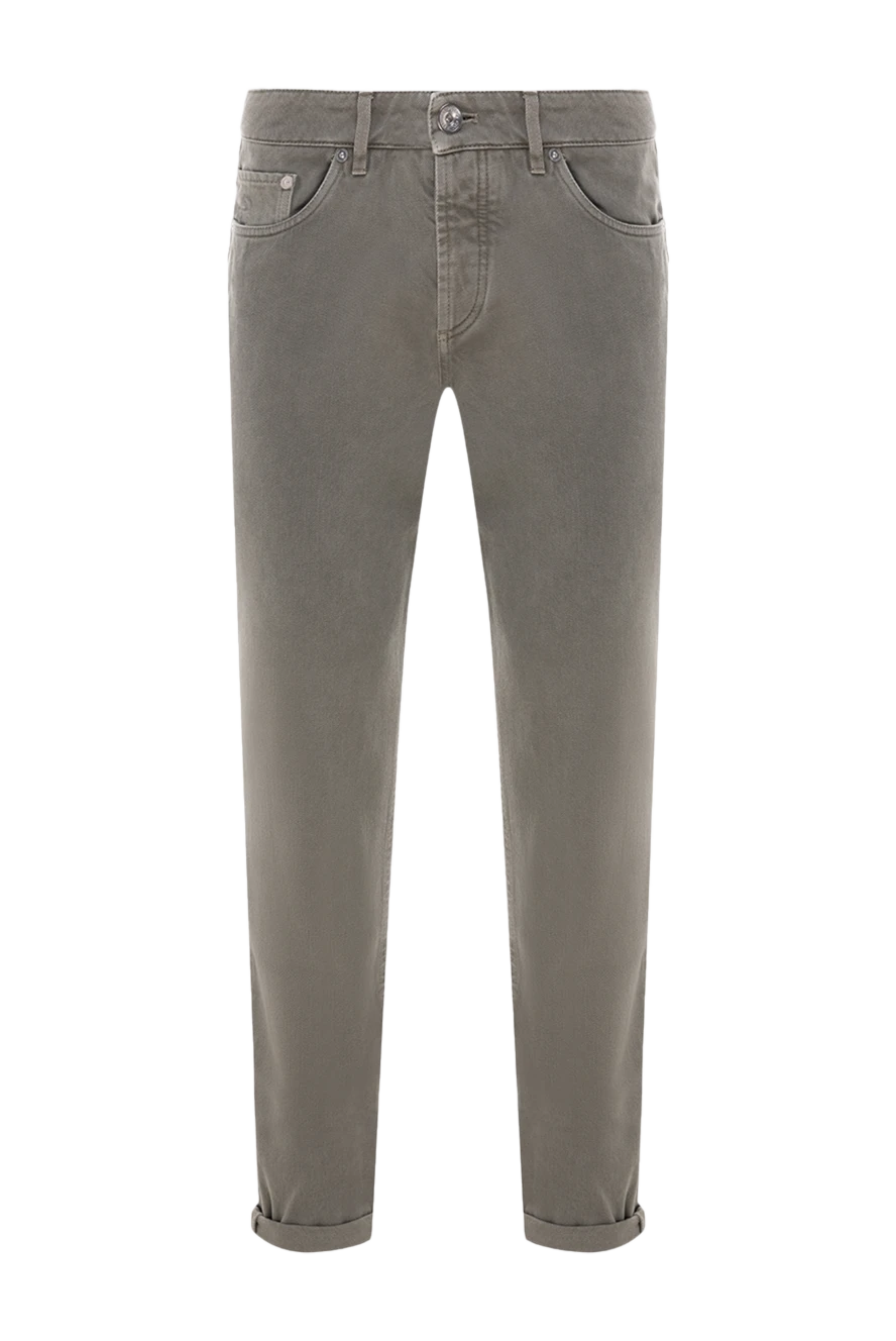 Brunello Cucinelli gray cotton jeans for men 178293 - photo 1