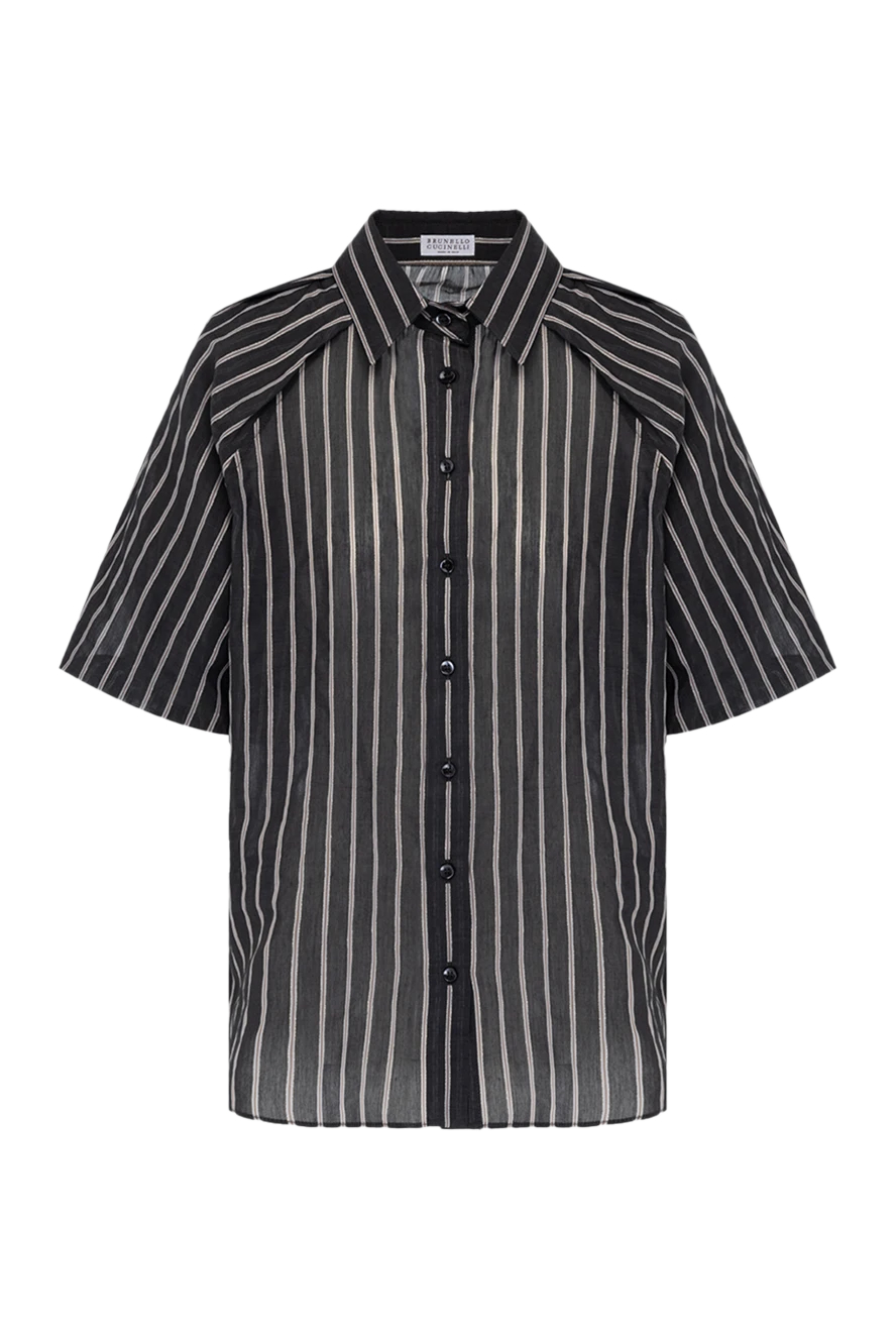 Brunello Cucinelli blouse for women gray 178307 - photo 1