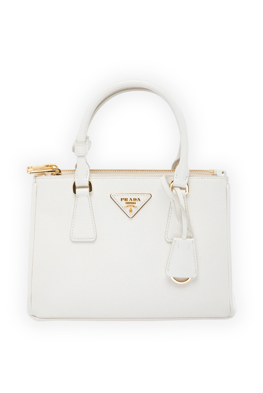 Prada woman white genuine leather women's bag buy with prices and photos 178684 - photo 1