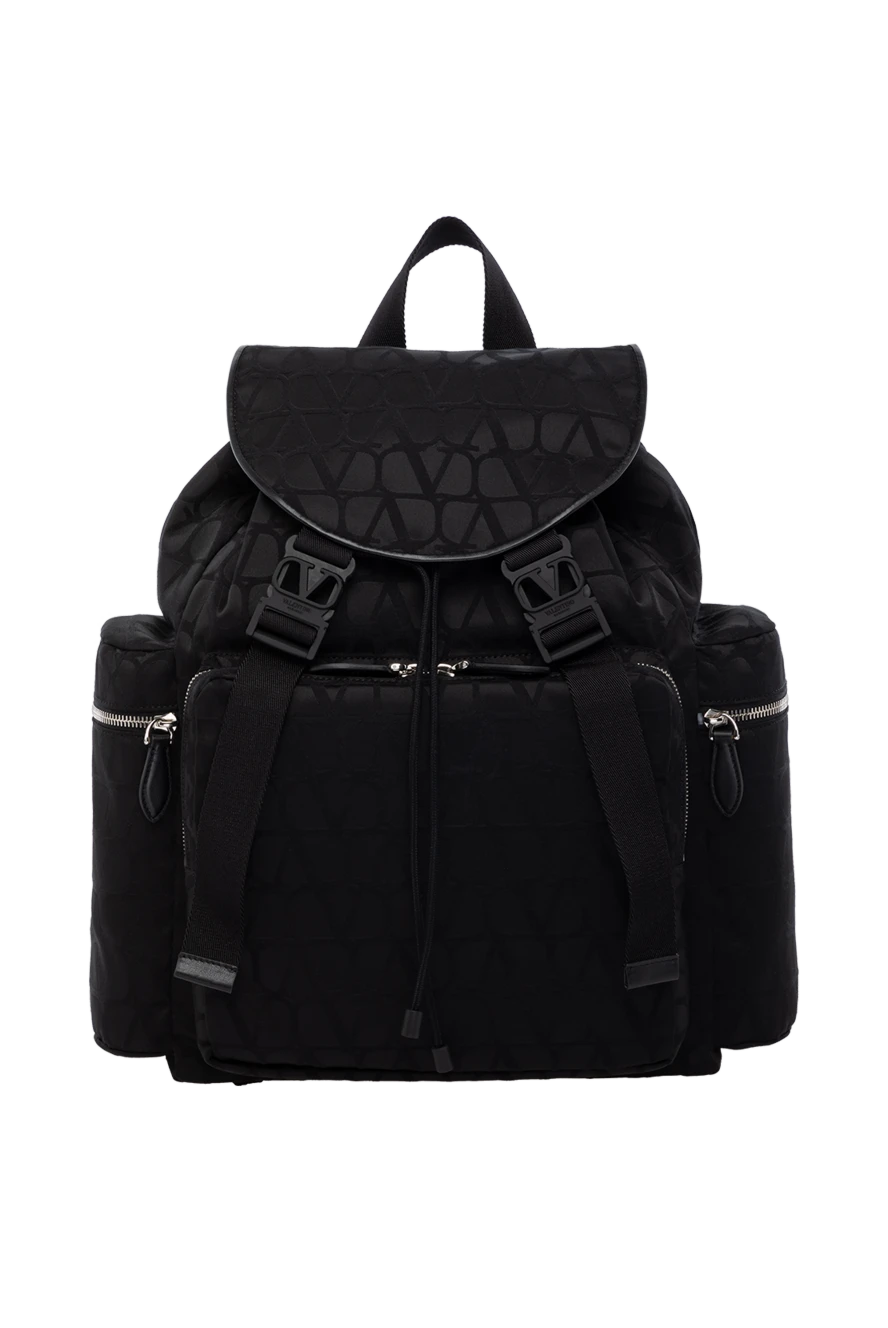 Valentino man black men's backpack made of polyester and cotton buy with prices and photos 178727 - photo 1