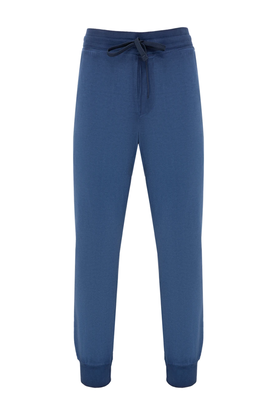 Svevo men's blue sports trousers with cuffs 178962 - photo 1