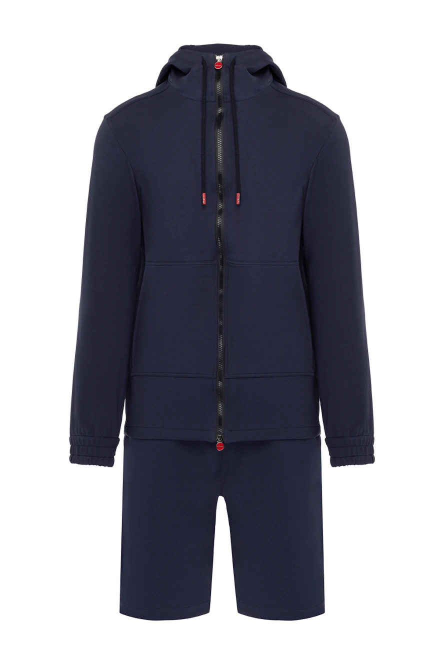 Kiton blue men's walking suit made of cotton and elastane 179101 - photo 1