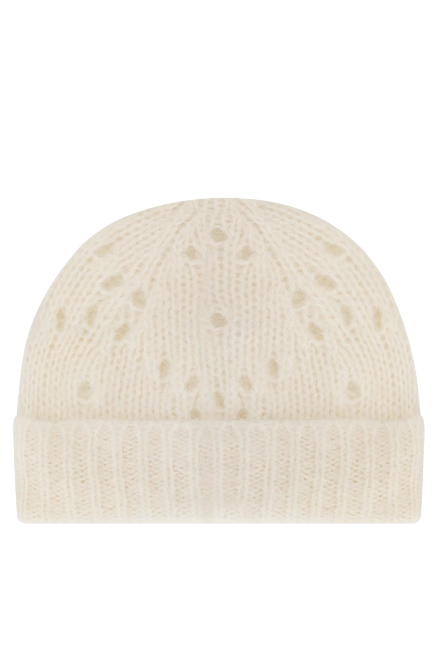 Celine woman women's white hat made of alpaca and polyamide buy with prices and photos 179180 - photo 1