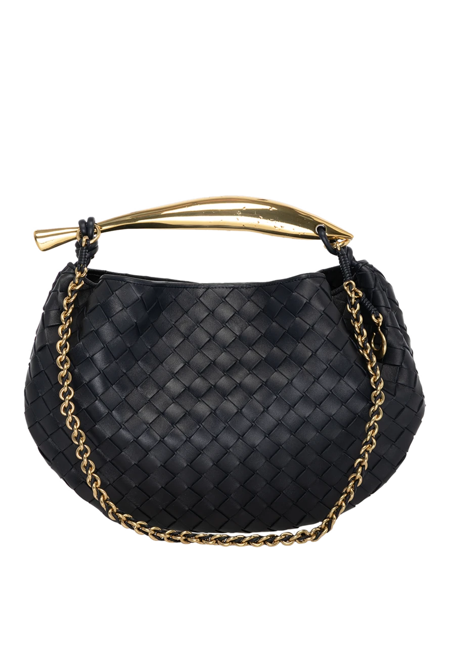 Bottega Veneta women's black bag made of genuine leather 179219 - photo 1