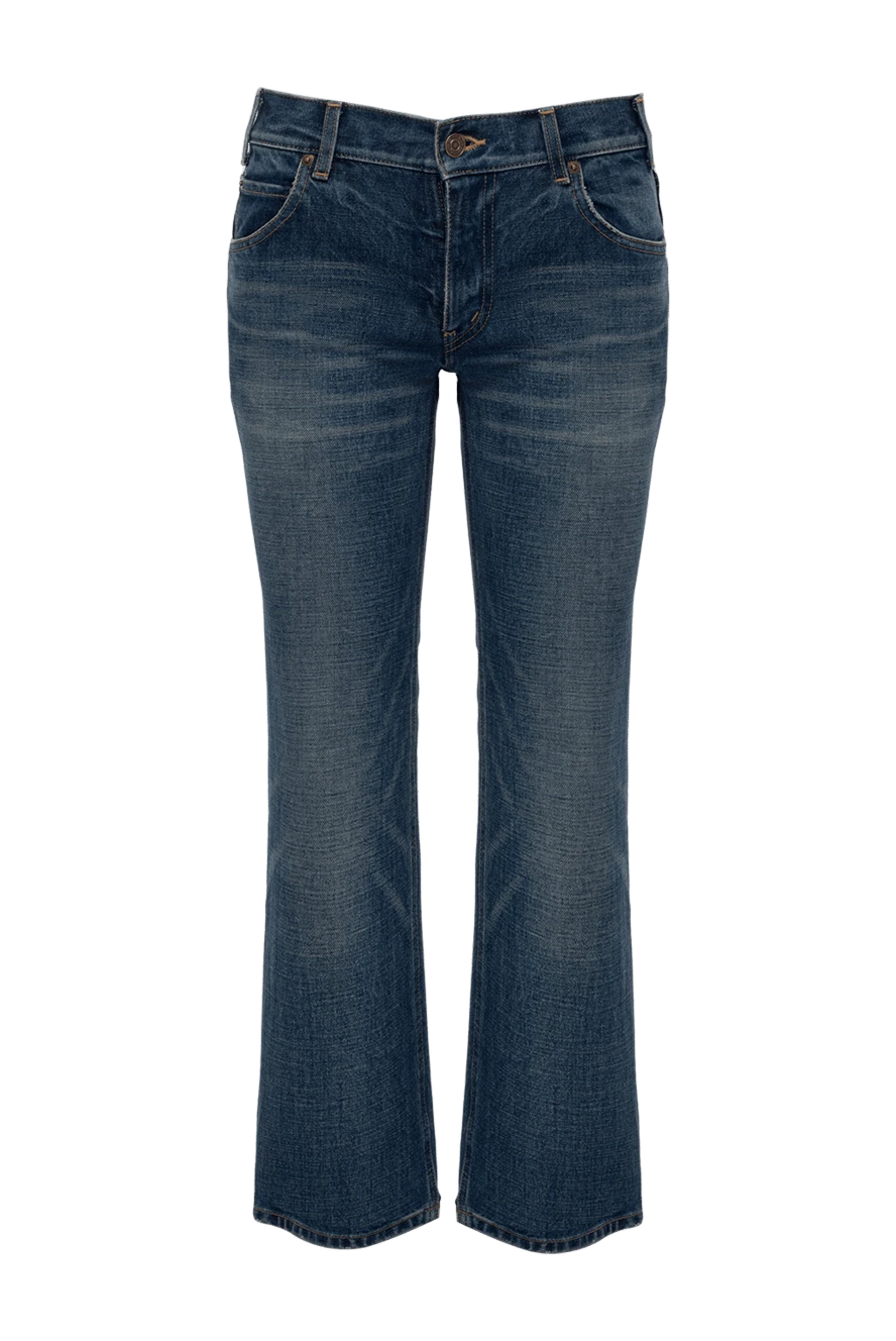 Celine women's blue jeans made of cotton 179265 - photo 1