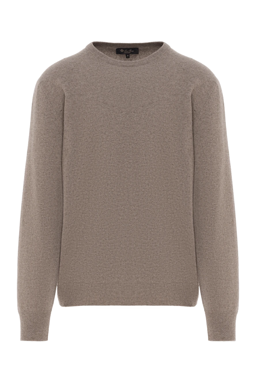 Loro Piana cashmere jumper for men, beige 179287 - photo 1