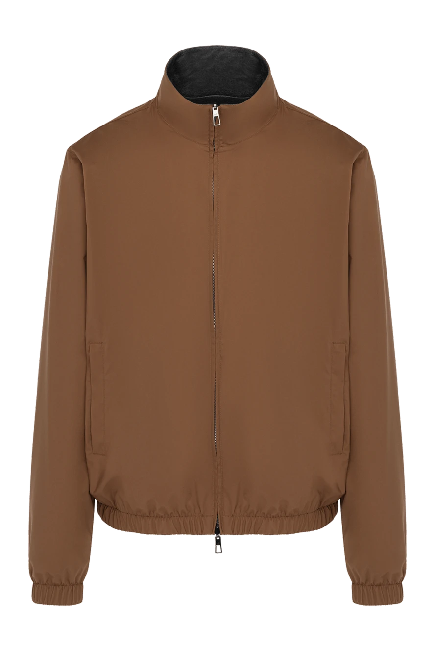 Loro Piana men's brown nylon jacket 179291 - photo 1