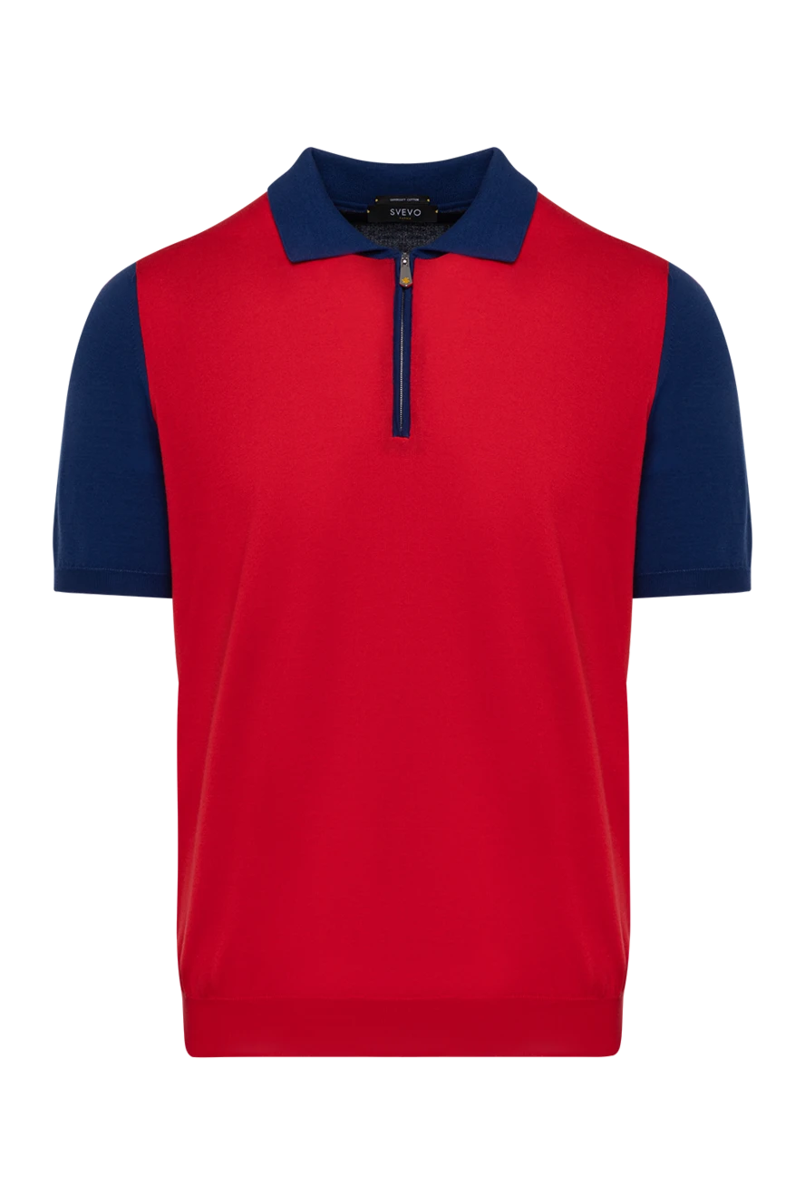 Svevo man men's red cotton polo buy with prices and photos 179404 - photo 1