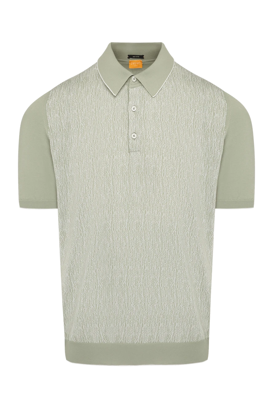 Svevo man men's green cotton polo buy with prices and photos 179476 - photo 1