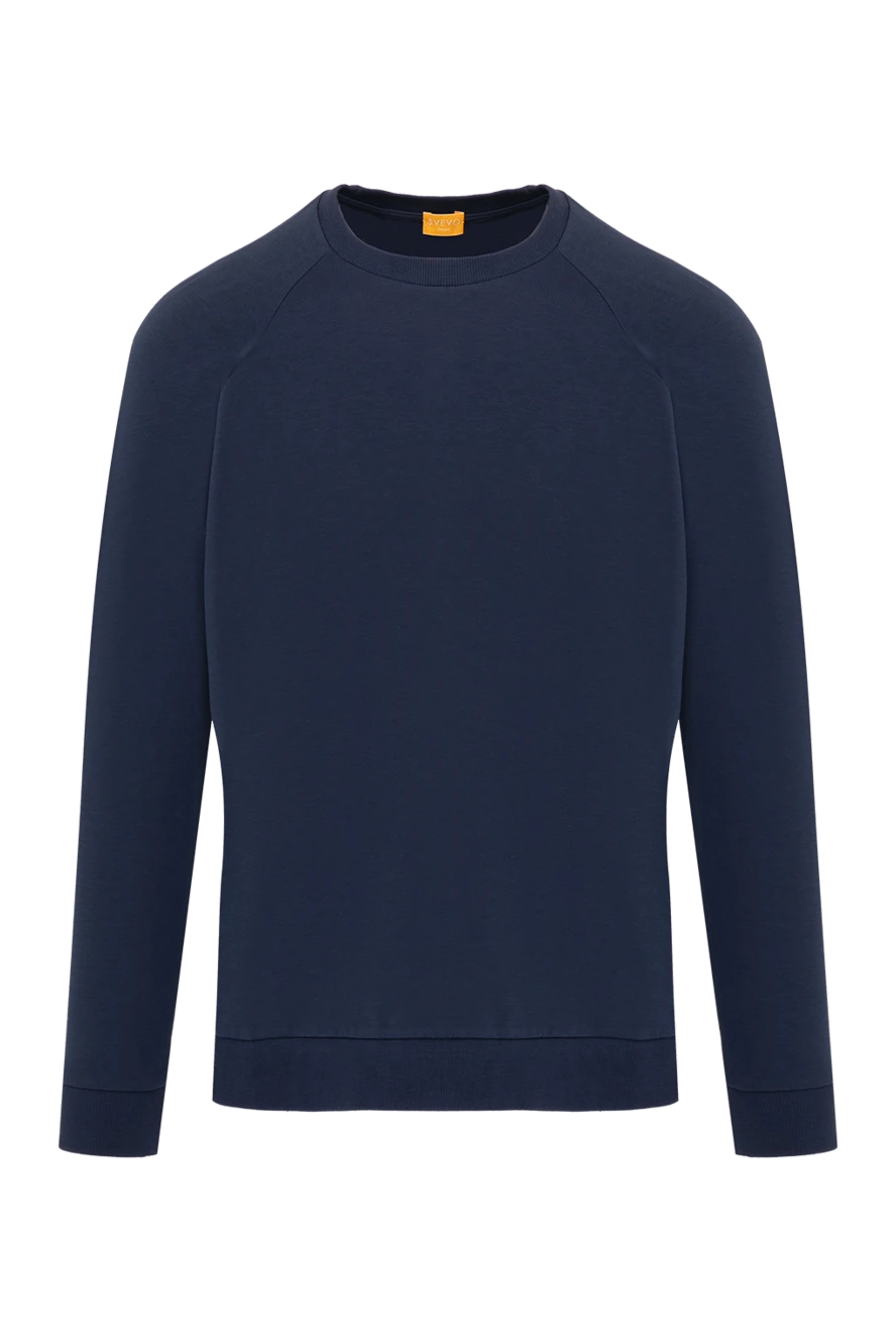 Svevo man men's blue sweatshirt made of cotton and polyamide buy with prices and photos 179527 - photo 1