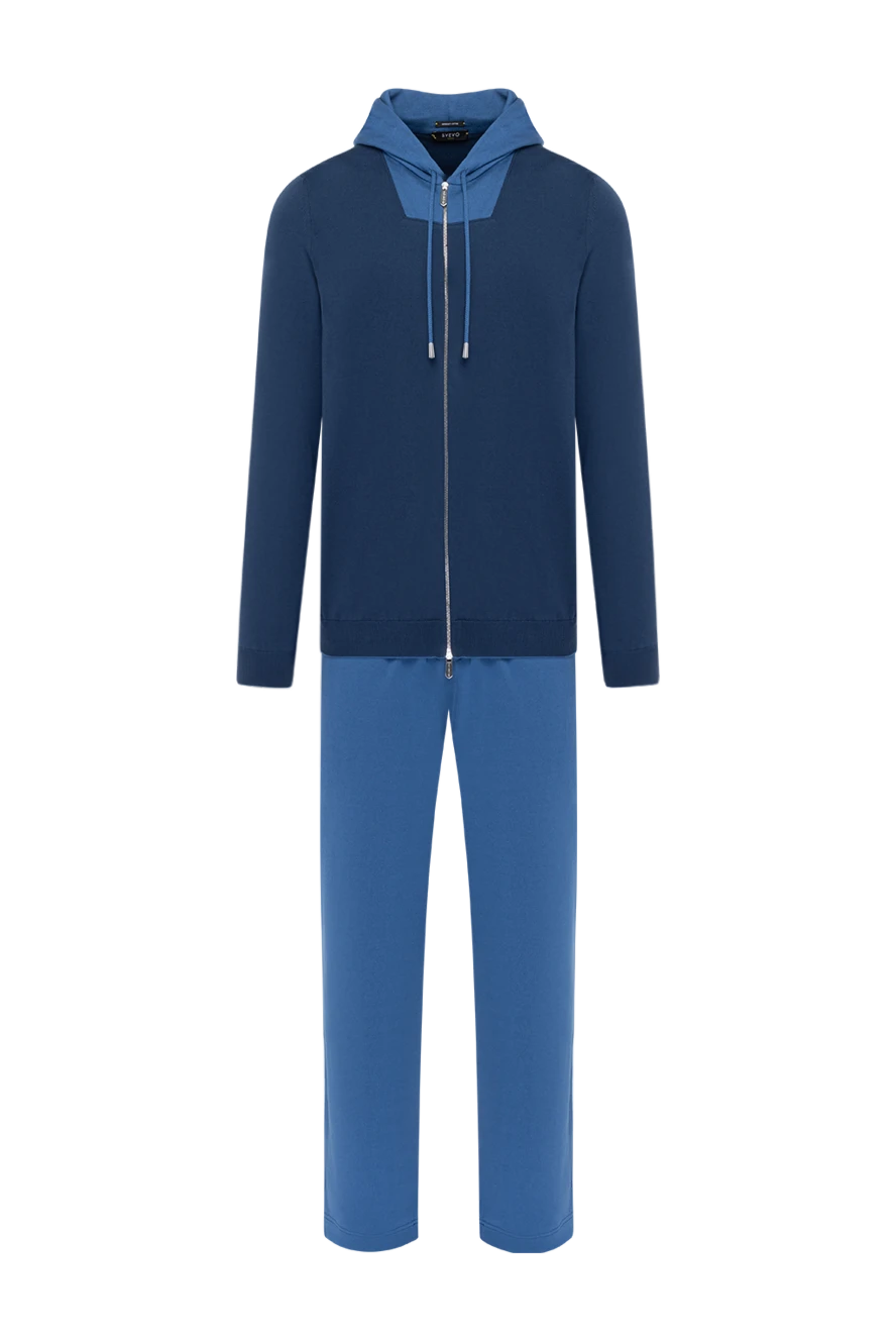 Svevo man men's blue walking suit made of cotton buy with prices and photos 179544 - photo 1