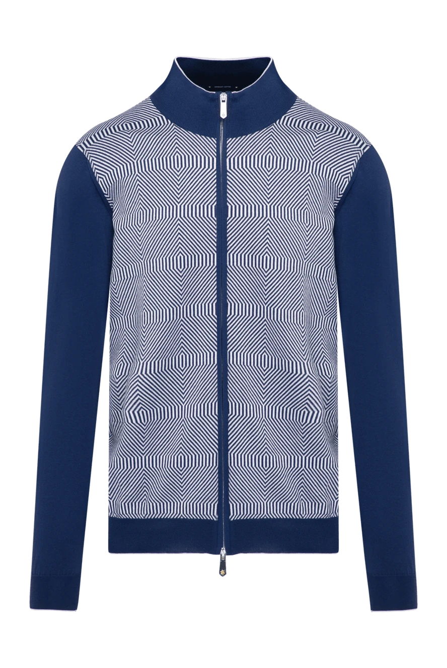 Svevo man men's blue cotton cardigan buy with prices and photos 179572 - photo 1