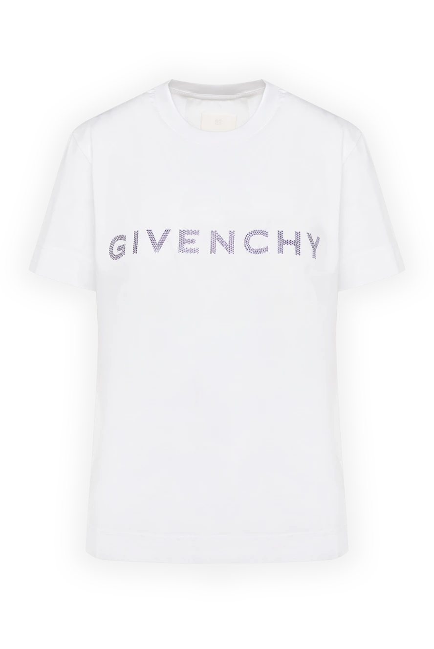 Givenchy жіночі футболка жіноча біла з бавовни купити фото з цінами 179864 - фото 1