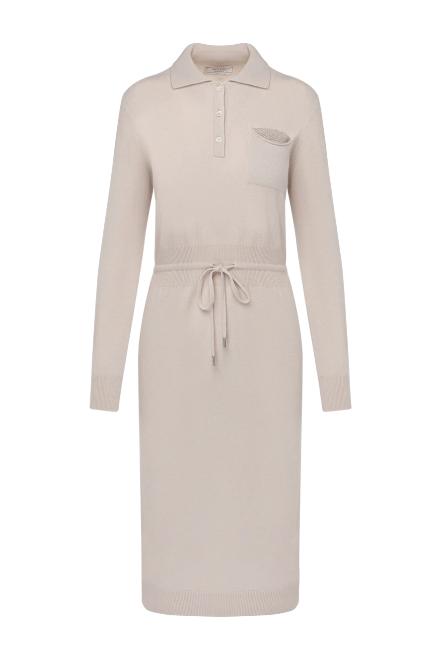 Peserico сукня трикотажна біла жіноча 179904 - фото 1