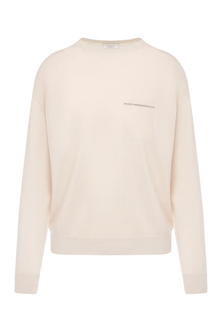 Peserico women's beige cashmere and viscose jumper. 179920 - photo 1