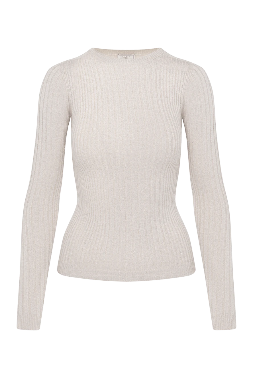 Peserico джемпер жіночий бежевий з віскози та поліестеру. 179921 - фото 1