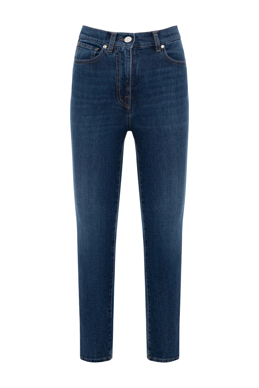 Peserico women's blue jeans made of cotton and elastane. 179939 - photo 1