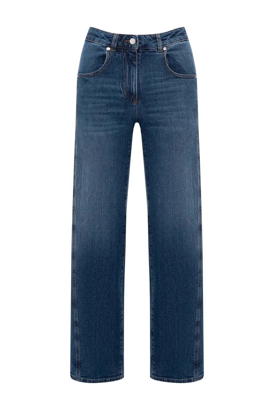 Peserico women's blue jeans made of cotton and elastane. 179944 - photo 1