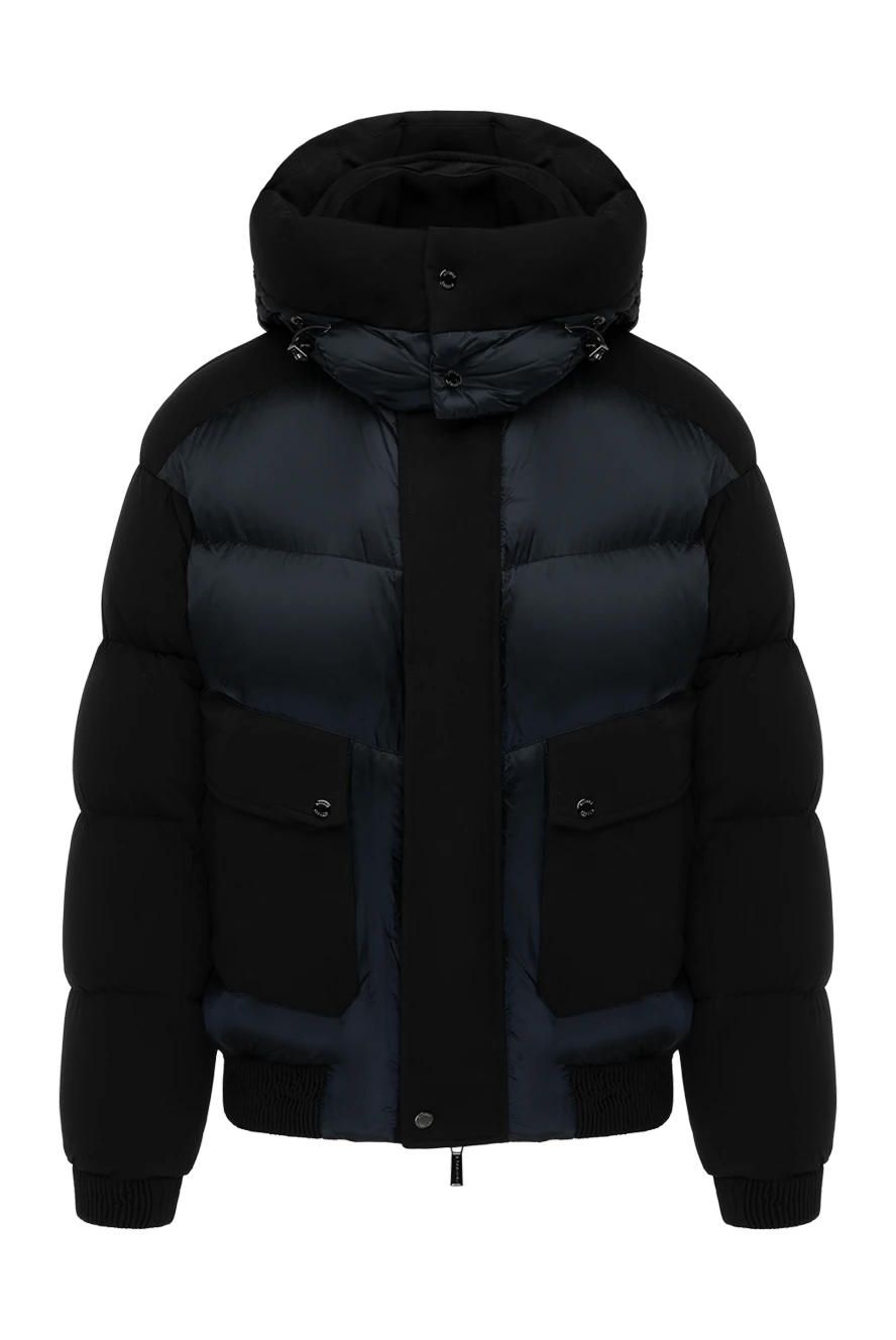 Moorer man men's blue down jacket made of polyamide buy with prices and photos 180025 - photo 1