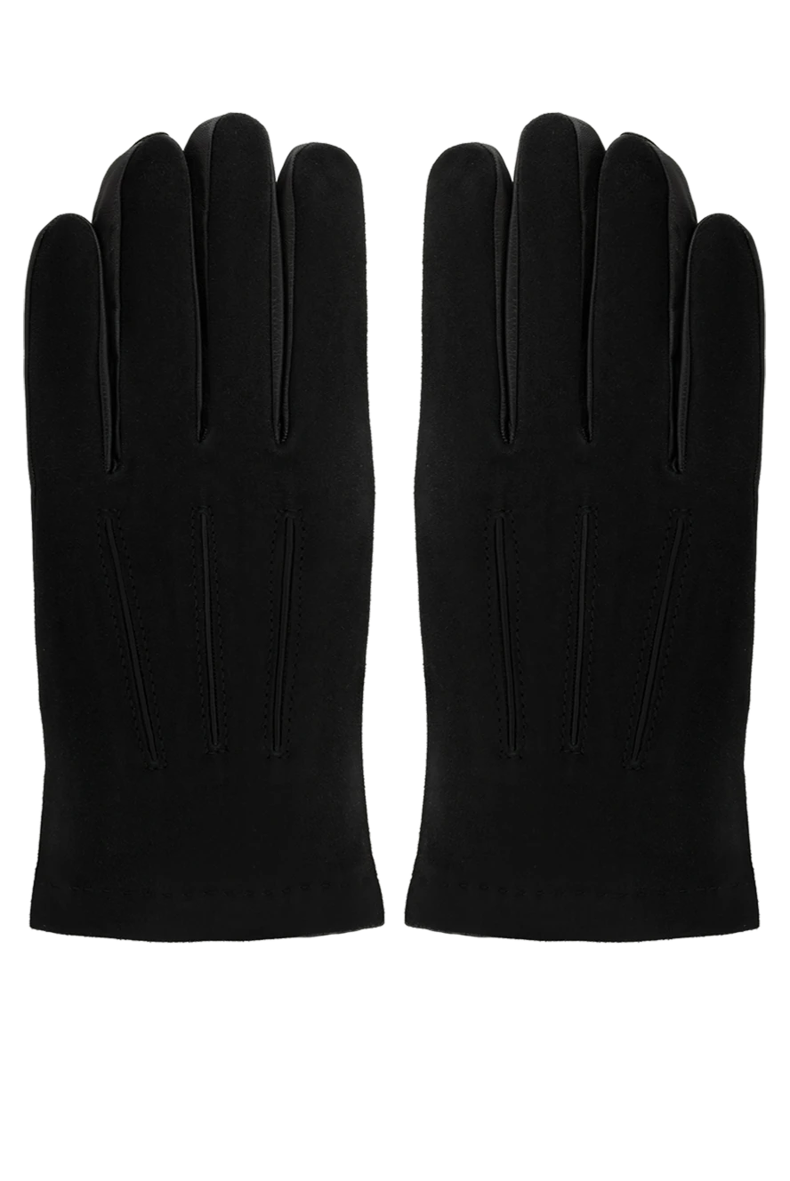 Moorer man women's gloves black made of genuine leather buy with prices and photos 180067 - photo 1