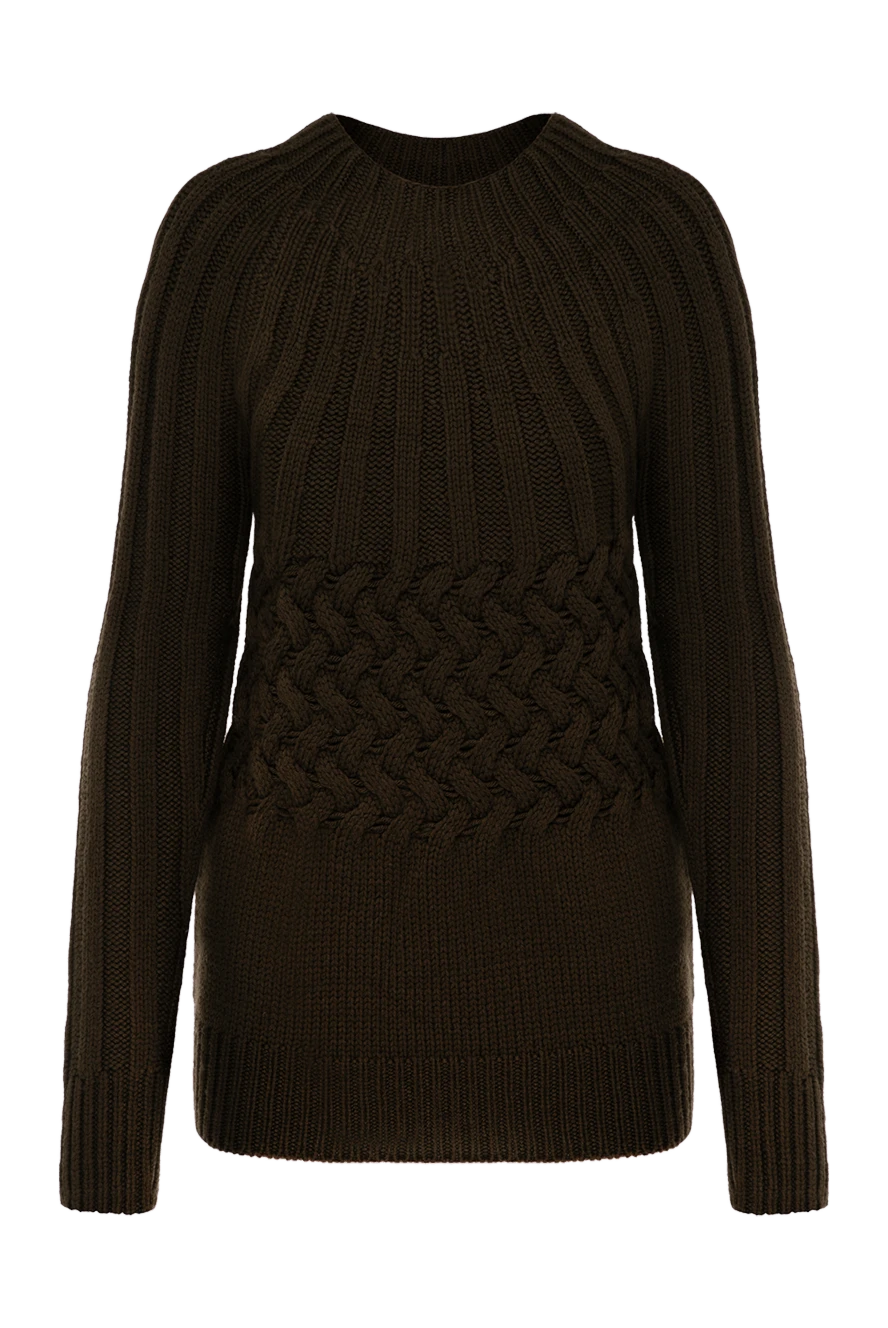 Moorer woman women's brown wool jumper buy with prices and photos 180101 - photo 1