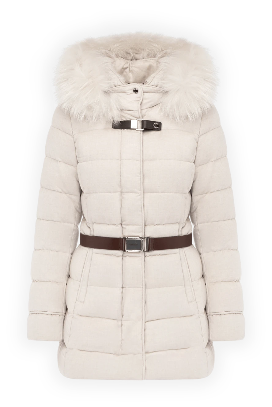 Moorer woman women's gray cashmere down jacket buy with prices and photos 180178 - photo 1