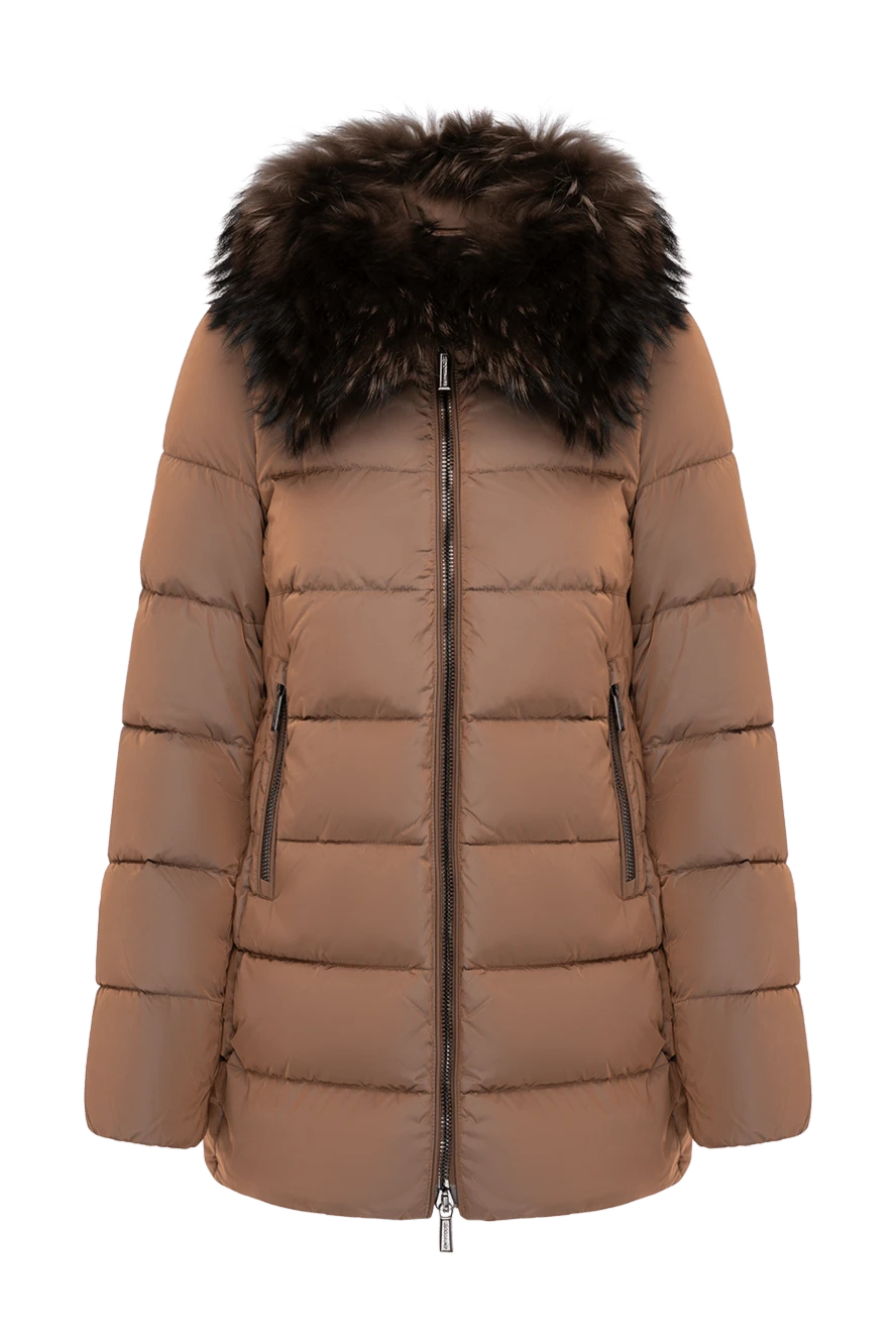 Moorer woman women's brown down jacket made of polyamide buy with prices and photos 180193 - photo 1