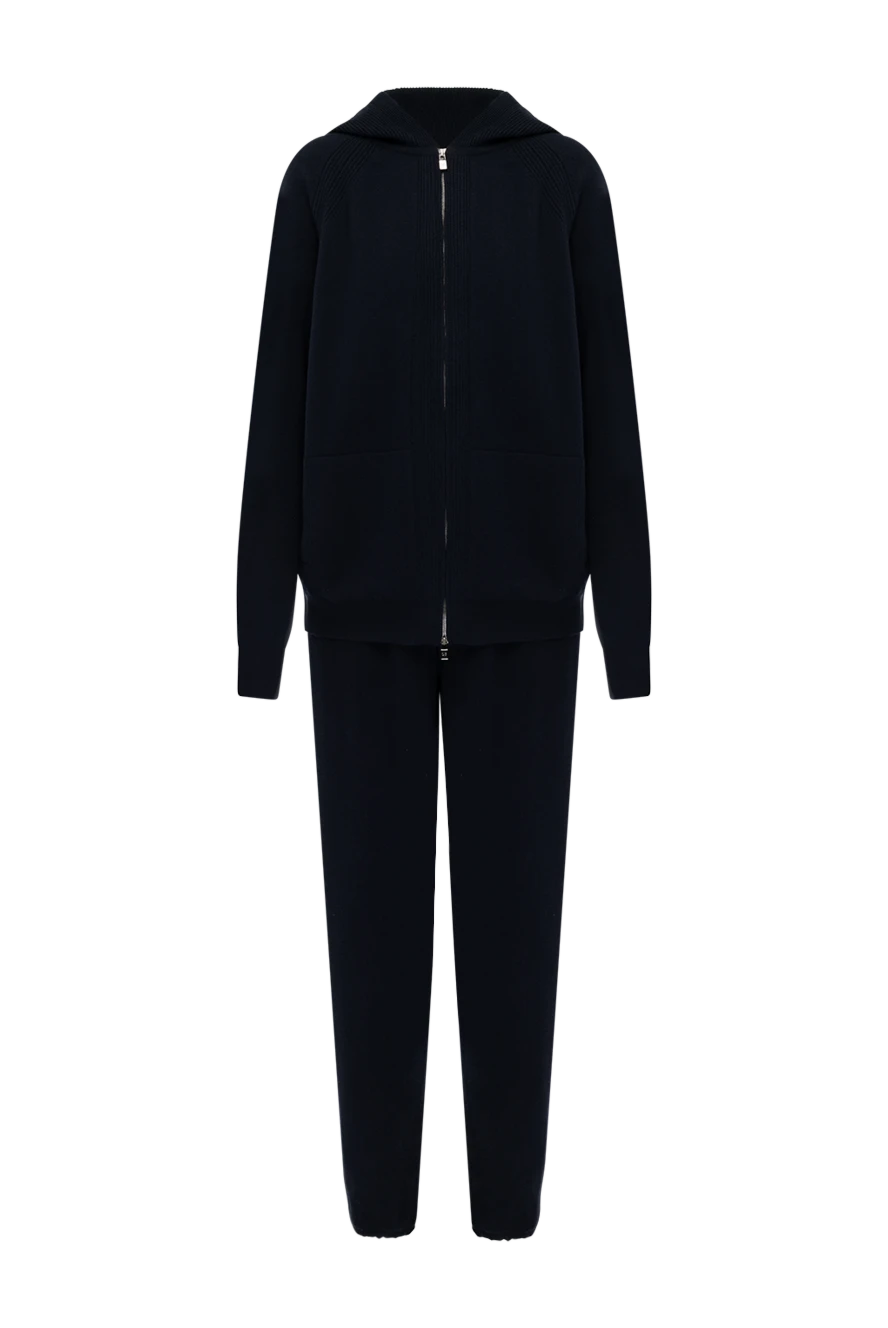 Loro Piana walking suit for women blue cashmere 180215 - photo 1