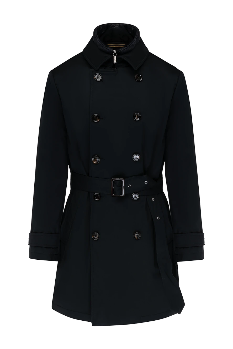 Moorer men's blue coat made of polyester and polyurethane. 180218 - photo 1