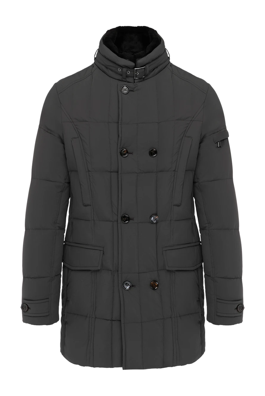 Moorer man men's gray jacket made of polyamide and polyurethane buy with prices and photos 180220 - photo 1