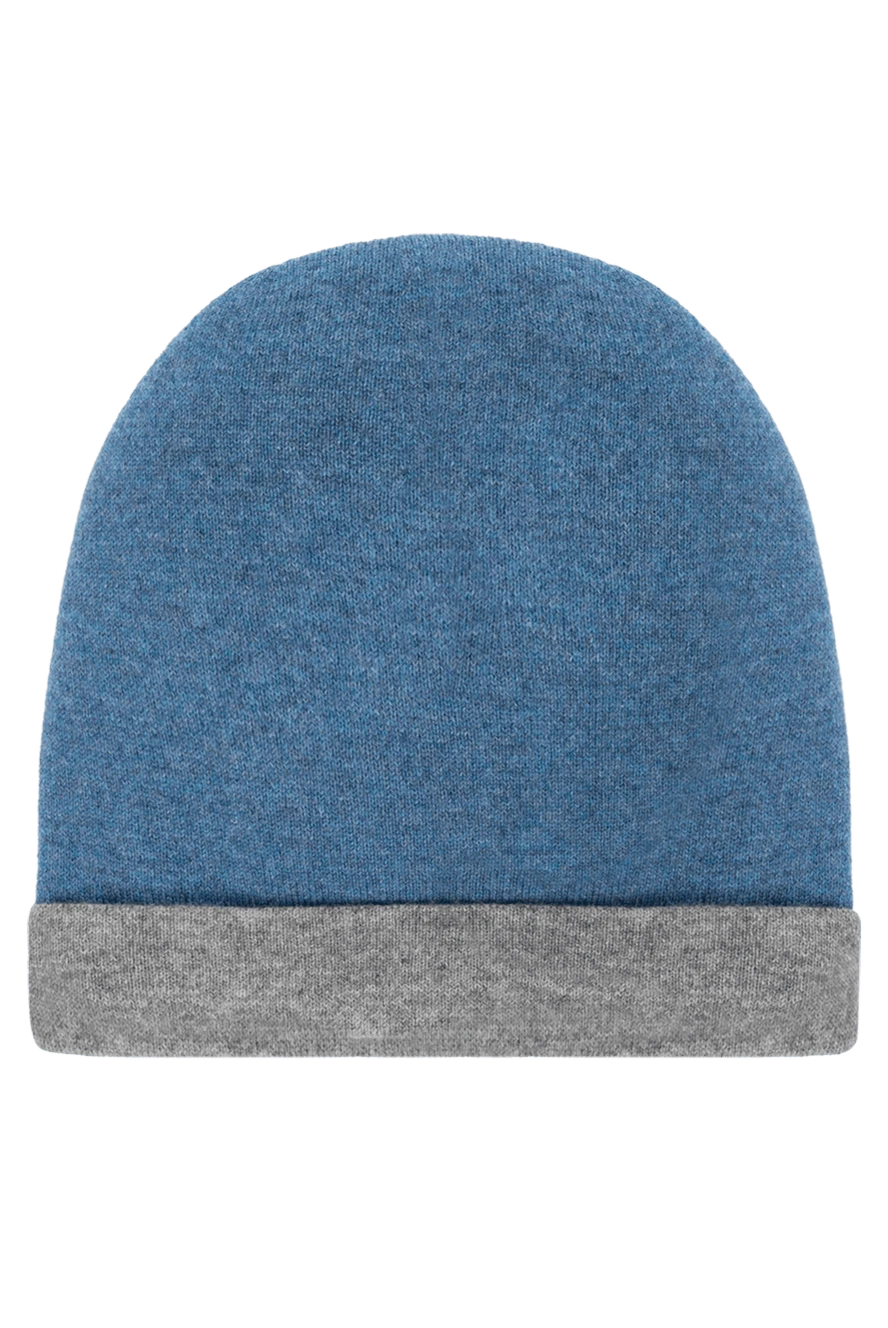 Moorer man men's blue cashmere hat buy with prices and photos 180244 - photo 1