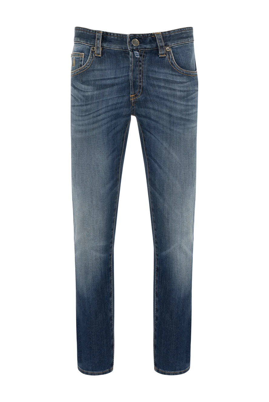 Moorer man men's blue jeans made of cotton and elastane buy with prices and photos 180258 - photo 1